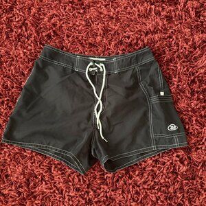 Classic Vintage Women’s Surfer Shorts BW Sport. Size 10. Black
